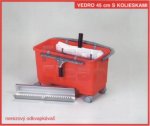 Vedro 45 cm s kolieskami